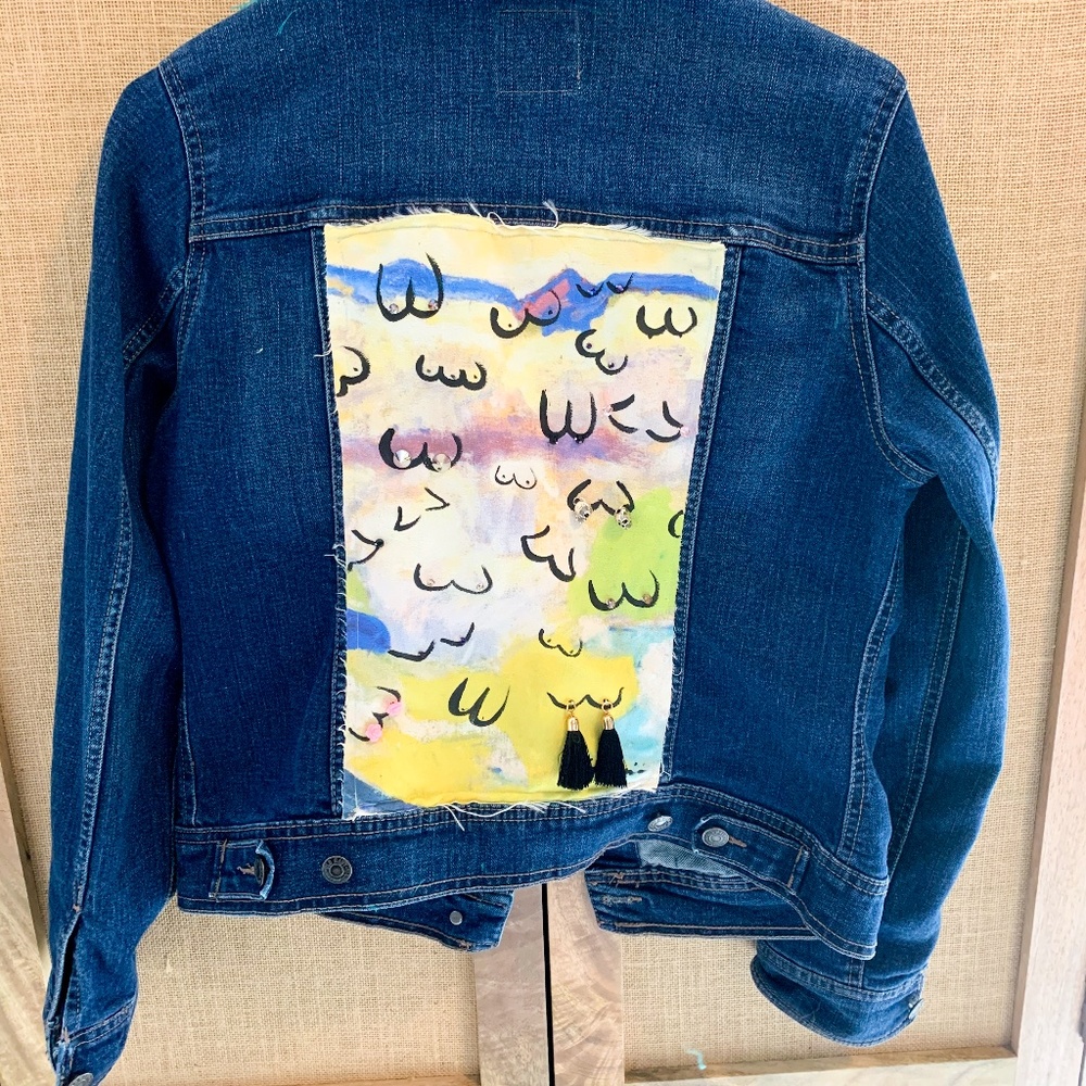Boobs Denim Jacket